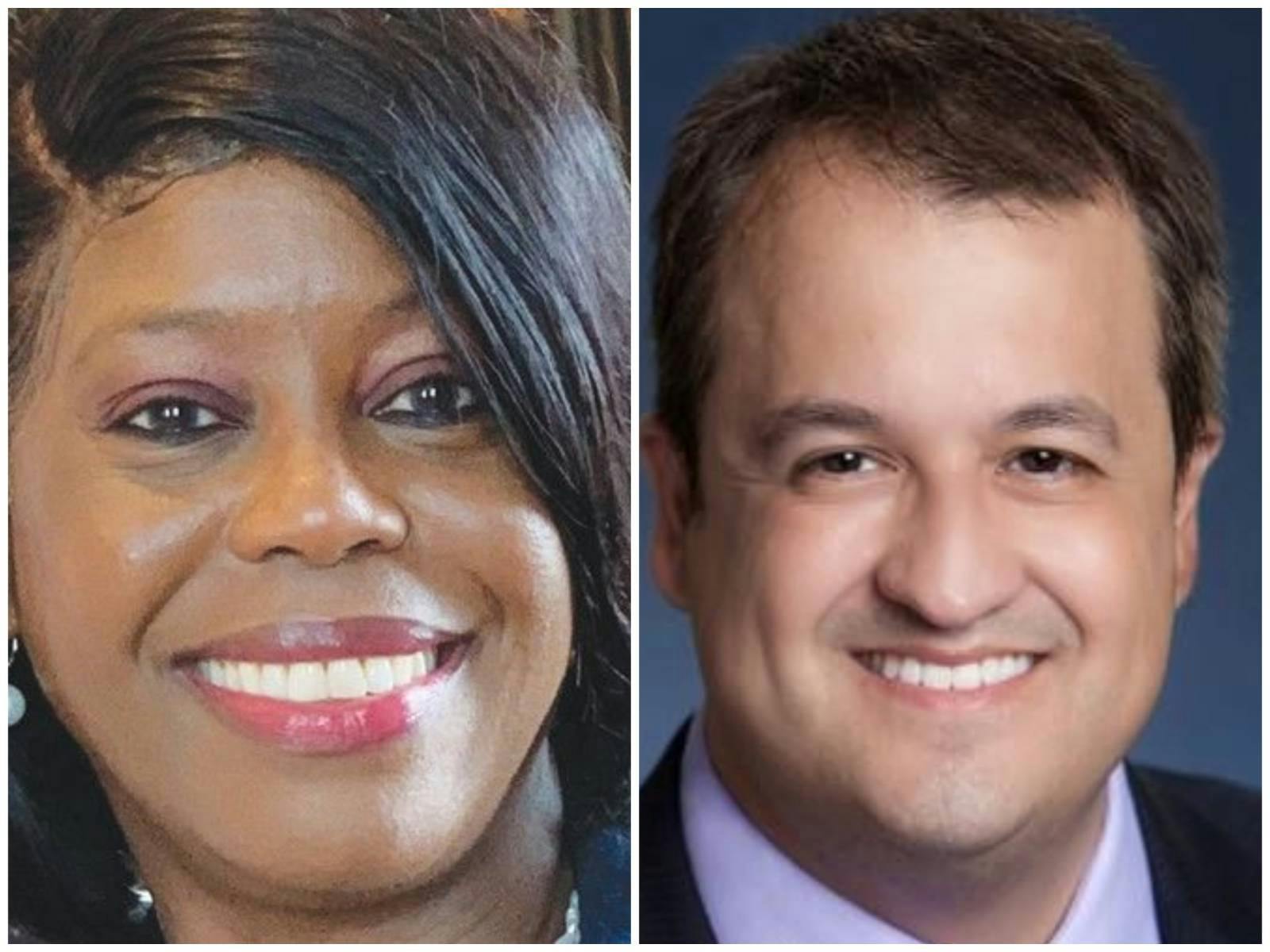Trinity Health has named Corinne R. Francis as chief mission integration officer, and Ray Anderson has been appointed the chief strategy officer. (Photos: Trinity Health)