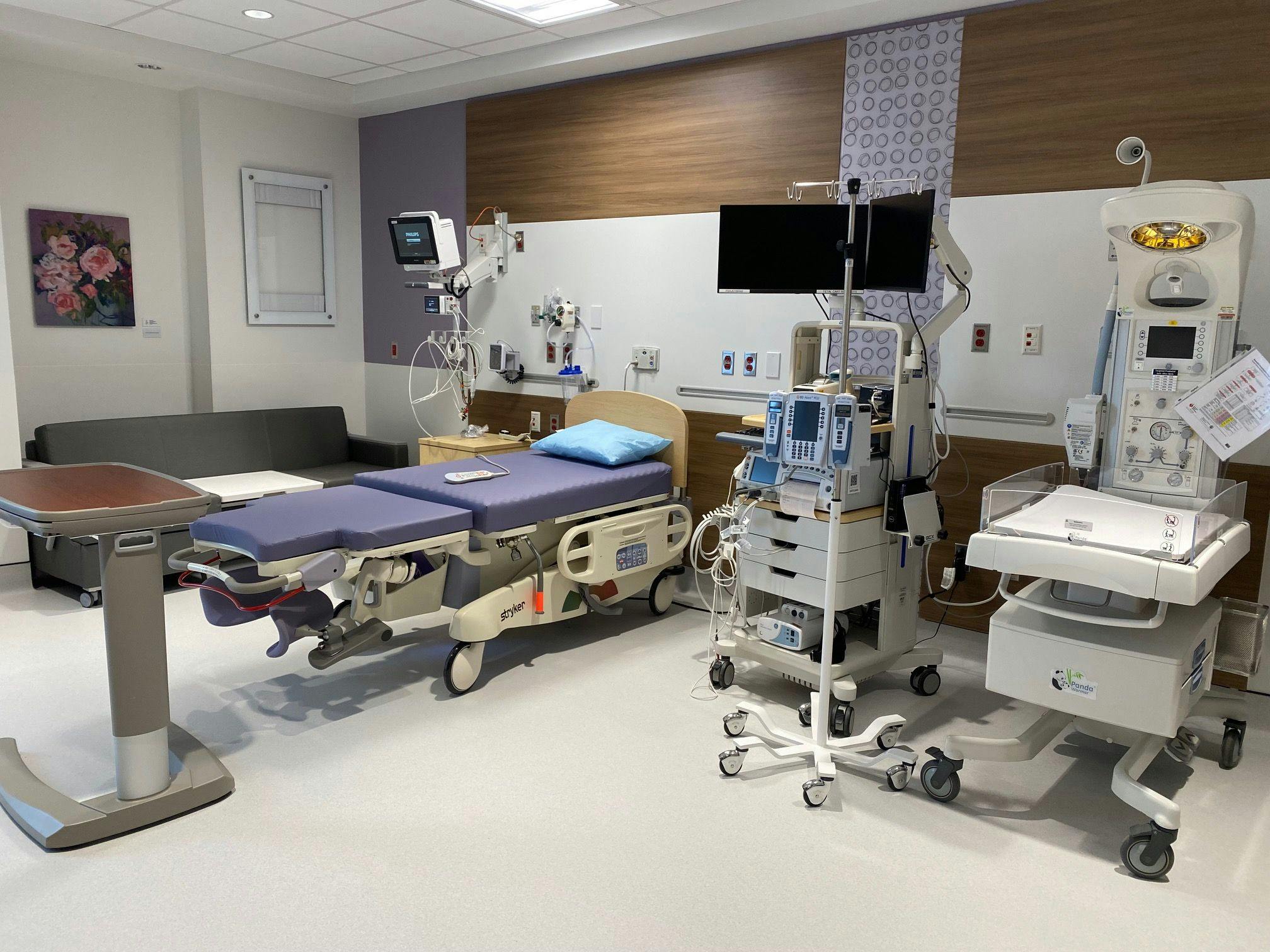 Penn State Health Lancaster Medical Center is offering large, spacious rooms in its maternity unit. The new hospital began accepting patients Monday, Oct. 3, but the women's services is slated to open in November.