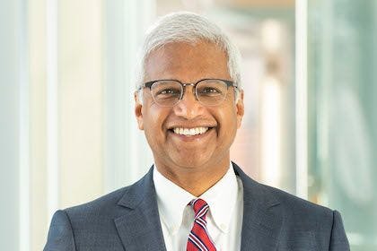 Sunil “Sunny” Eappen, president and CEO of The University of Vermont Health Network (Photo: UVM Health Network)