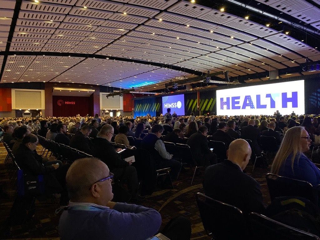 About 35,000 people attended the HIMSS Global Health Conference & Exhibition. (Photo: Ron Southwick)