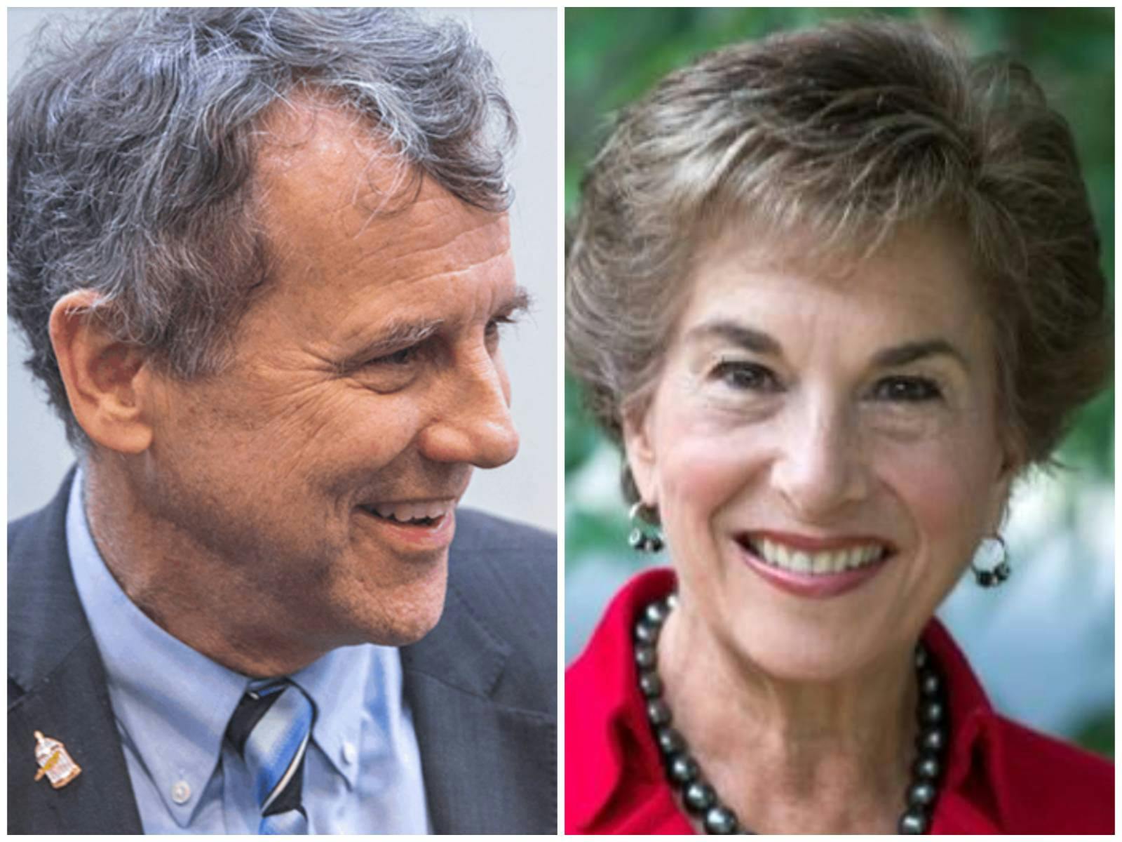 U.S. Rep. Sherrod Brown, D-Ohio, left, and U.S. Rep. Jan Schakowsky, D-Ill., are sponsoring legislation that would impose minimum nurse staffing standards for hospitals and health systems. (Images: Congress)