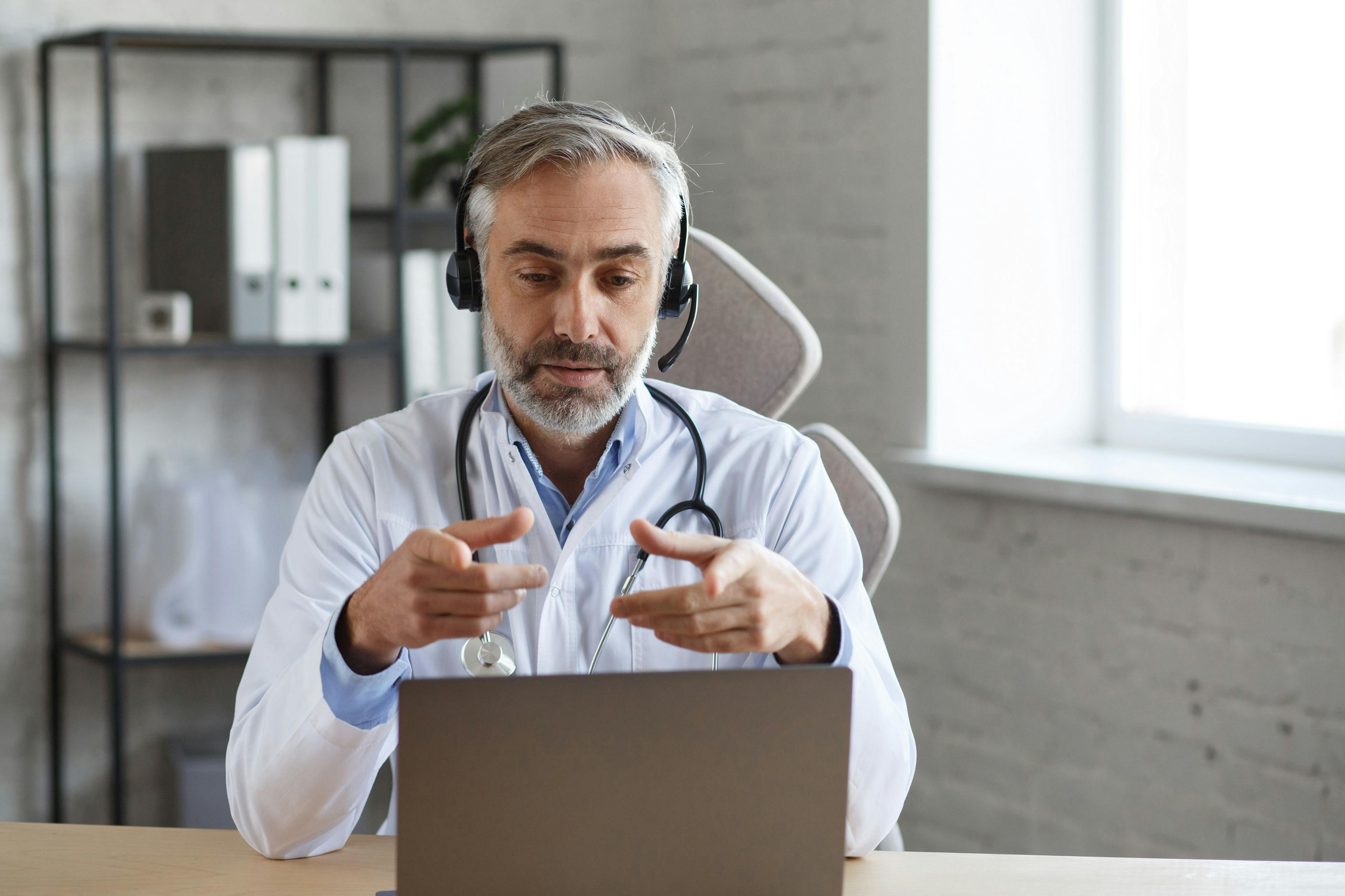 After a spike in the use of telehealth at nursing homes early in the pandemic, virtual visits dropped sharply. (Image credit: ©Yurii Maslak - stock.adobe.com)