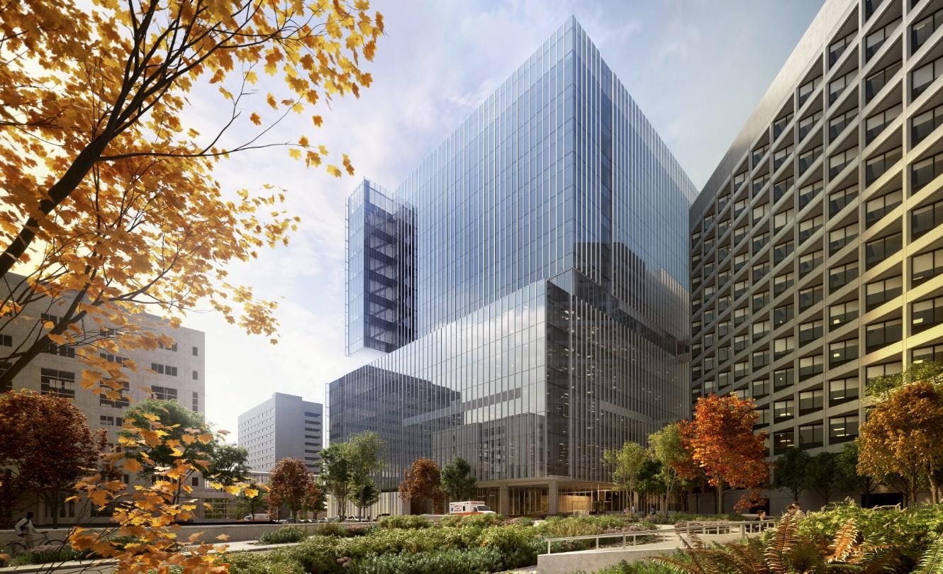 Providence Swedish is planning a $1.3 billion project in Seattle, including a 12-story tower. (Image: Providence Swedish)