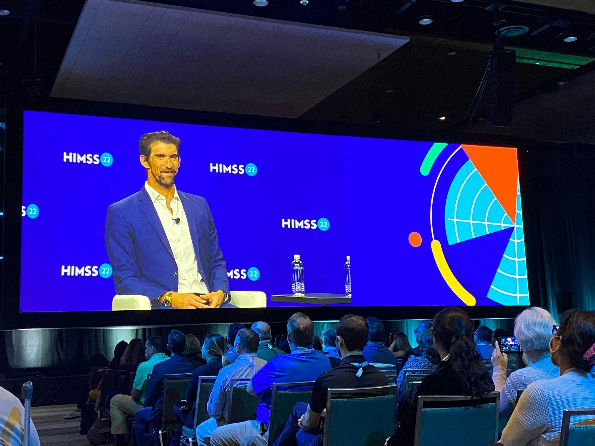 Michael Phelps, the most decorated Olympic athlete of all time, spoke during the closing session of the HIMSS Conference Friday. Phelps talked about his mental health struggles and advocacy efforts.